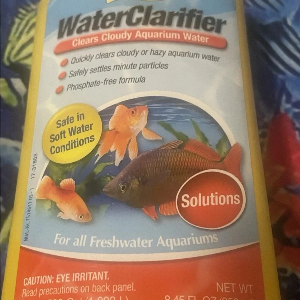 Lot of 2 TETRA Water Clarifier for Freshwater Aquariums Each Treats 500 Gallons
